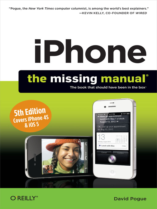 Title details for iPhone by David Pogue - Available